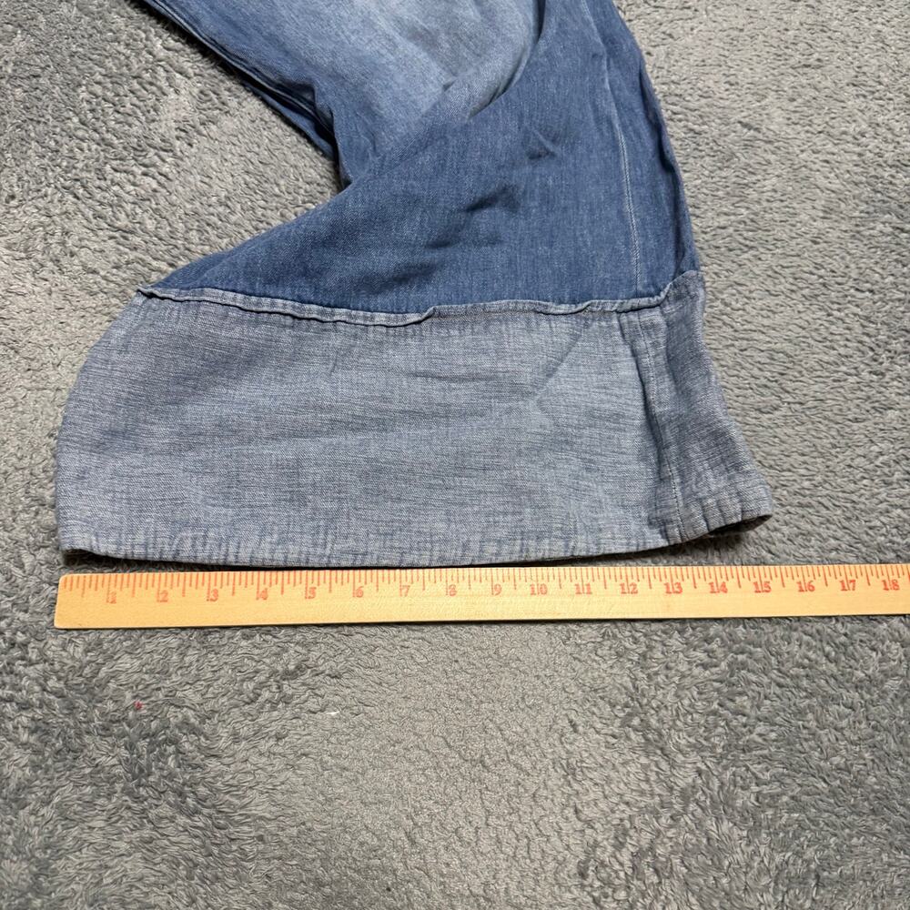 Kut From The Kloth Blake Super Wide Leg Jeans Women's 8 (32x27) Light Cuff - Picture 10 of 10